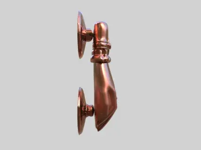 Door knocker 3d model 3D model