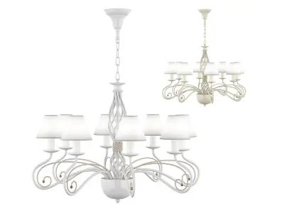 78208x Esedra Lightstar Chandelier 3D model
