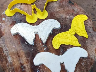 Moth Cookie Cutter Set 3D print model
