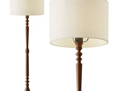 Alvin Floor Lamp 3D model