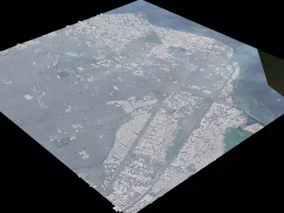 Kinshasa - Democratic Republic of the Congo 3D model