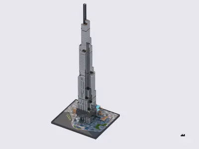 Landmark 81 Tower 3D model