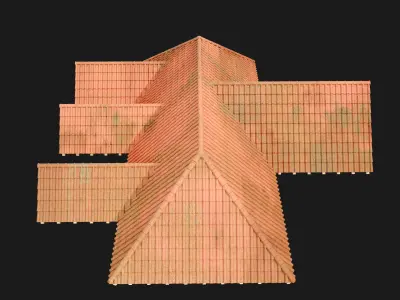 Realistic Roof Collections 33 3D model