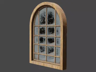 WINDOW GAME Low-poly 3D model
