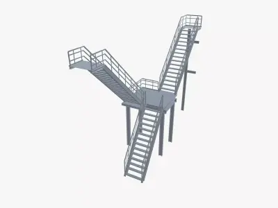 staircase 3D model