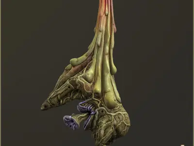 Demon Desperator Low-poly 3D model