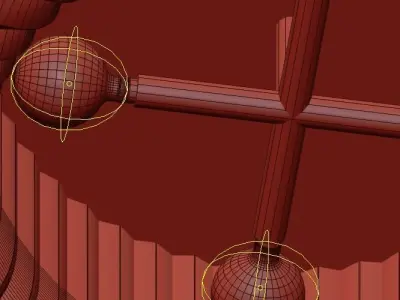 Chandelier Loft Favorite 1657 3D model