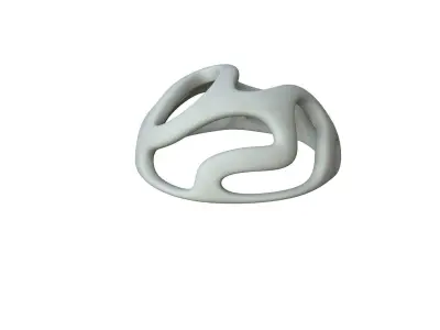 SciFi Cube Object No 44471 Low Poly Shape Low-poly 3D model