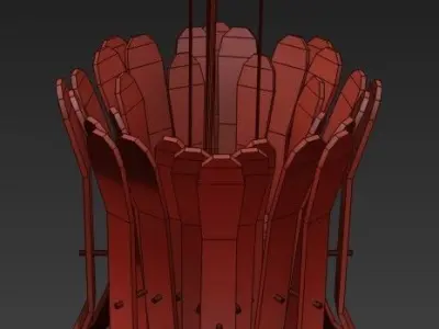 Onion Large Pendant 3D model