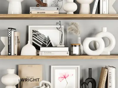 decorative set collection Vol02 3D Model Pack