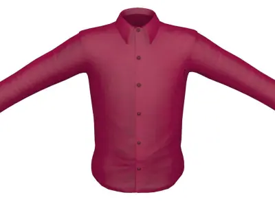 Shirt Low-poly 3D model