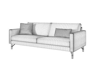 Friend Sofa 205 3D model
