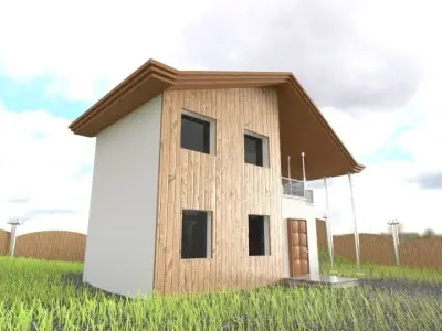 House Exterior 3D model 6