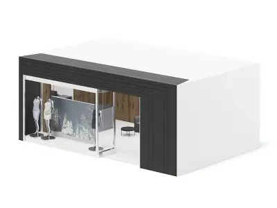 Clothes Store 3D Model 3D model