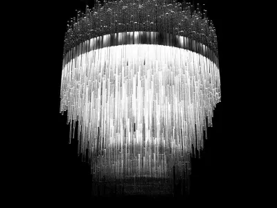 Terzani Iceberg Ceiling Light 3D model