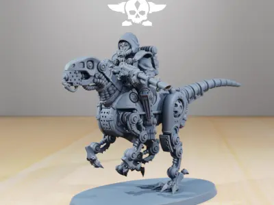 Scavenger Riders 3D print model