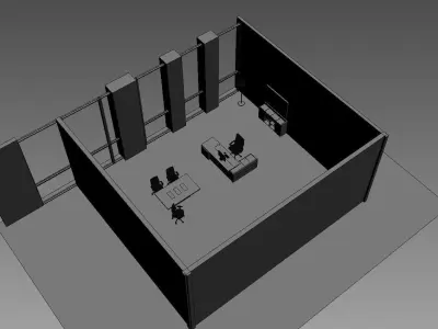 office interior md1299 a07 3D model