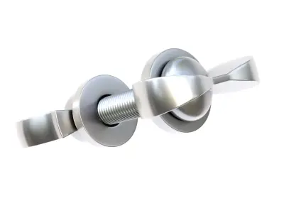 Decorative screw 3D model