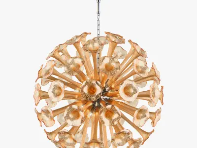 89118x Bardano Lightstar Chandelier 3D model