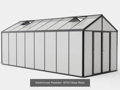 Collection of Greenhouse Poseidon - 5 Models 3D Model Pack