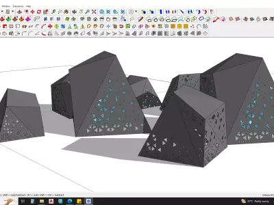 Abstract Sculpture 3d Model 3D model
