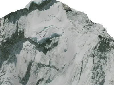 Mount Cho Oyu 3D model