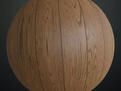 Vintage Colorful Painted Wood Blocks PBR Seamless Texture