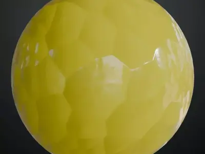 Hammered Gold PBR Seamless Texture