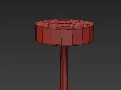 White Glass Globes Sputnik Chandelier in 70 3D model