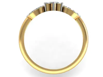 Light Weight  Ring 012 3D print model