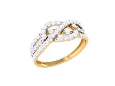 Women Ring  Render 3dm STL OBJ FBX Details 3D print model 126