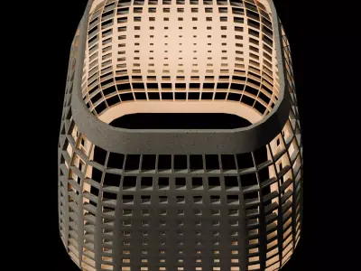 Outdoor sculpture 26O04 3D model