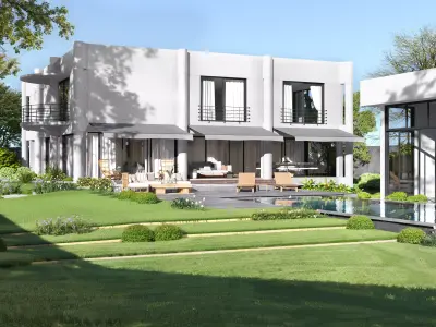 Modern Villa 3D  3D model