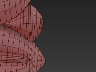Wall mirror 6 3D model