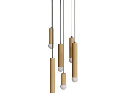 Modern simple pendant light 3D model