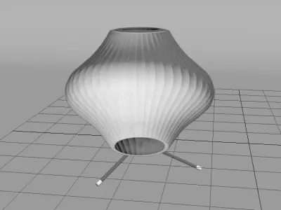 modernica nelson pear table lamp  Free 3D model