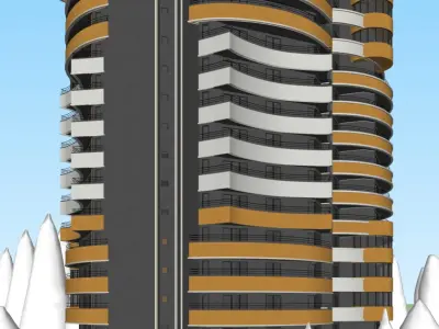 Building Model  3D model