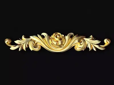dekor ornament 3D model 87