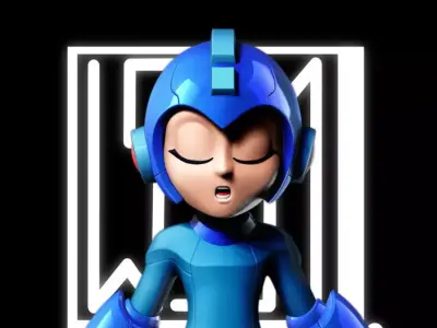 MEGA MAN N1 - LITTLE MACHINE WESM COLLECTION 3D print model