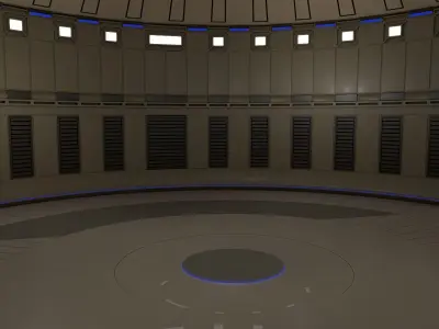 Sci Fi Room  3D model