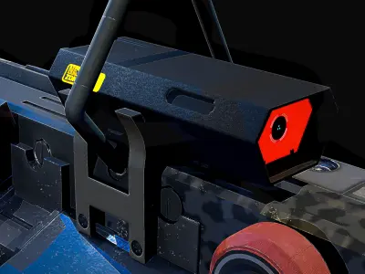 Sci Fi Assault Rifle 3D model