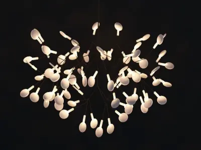 Heracleum II  Moooi 3D model 3D model