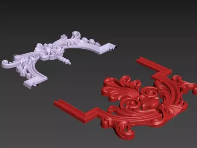 3d big door 3D print model