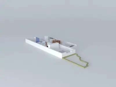 noivaorkut floor plan of apartment Free 3D model