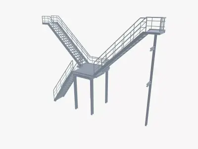 staircase 3D model