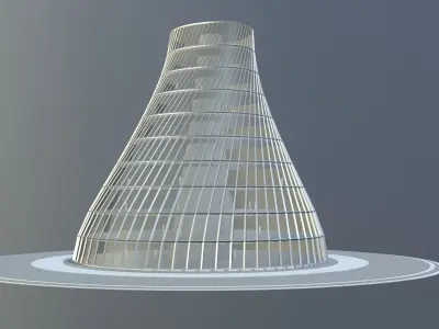 Building in concept 23-0001 3D model