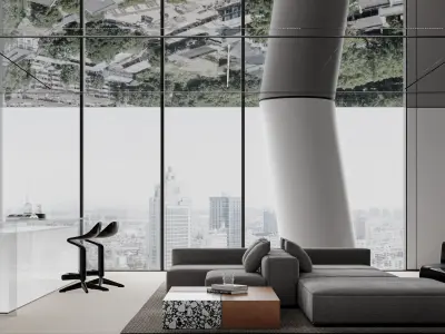 apartment interior scenes     3D model 9
