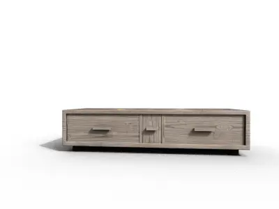Modern Furniture 3D Model Low-poly 3D model 15