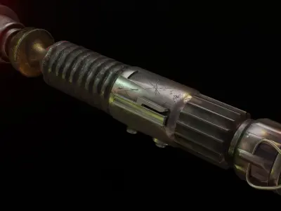 Obi-Wan Lightsaber 3D model