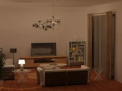 Main Room 3D model